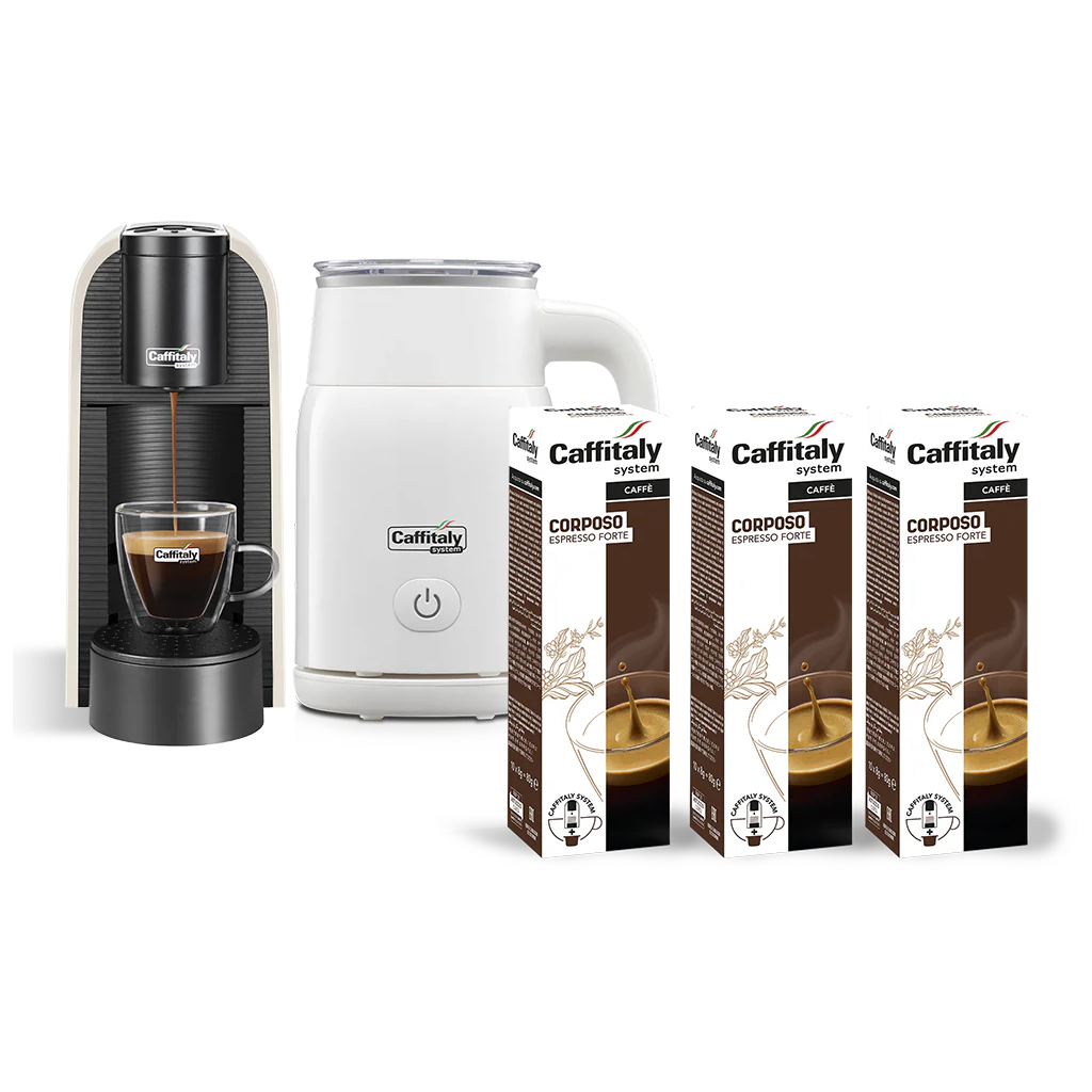 Bundle Volta S36 (Bianca) + Montalatte Buongiorno + 30 Corposo