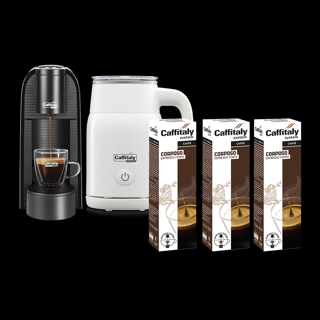 Bundle Volta S36 (Nera) + Montalatte Buongiorno + 30 Corposo