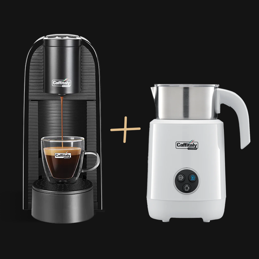 Bundle Volta (Nera) + Montalatte Latte Art
