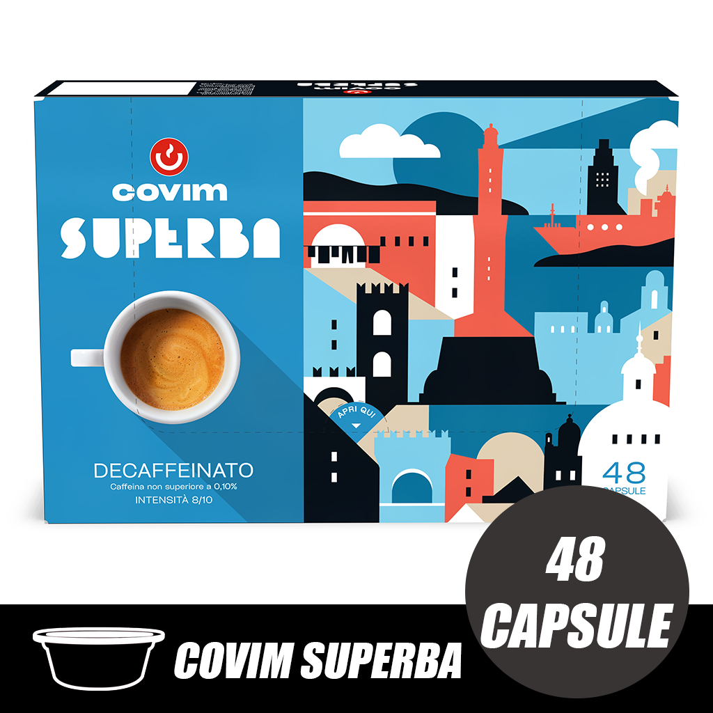 Suave Decaffeinato Covim Superba Dani Coffee Shop
