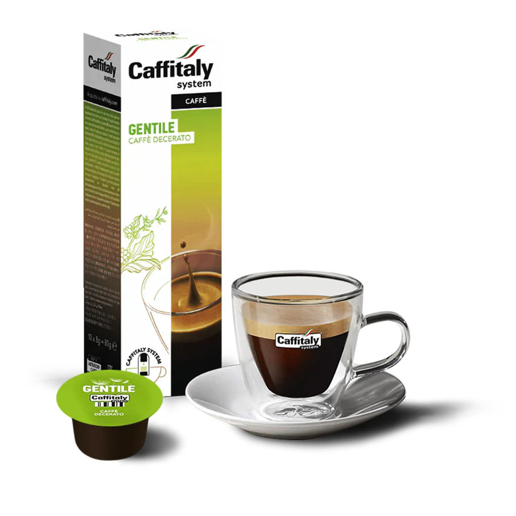10 Capsule Caffè Gentile Decerato per Caffitaly Dettaglio Tazzina | Dani Coffee Shop