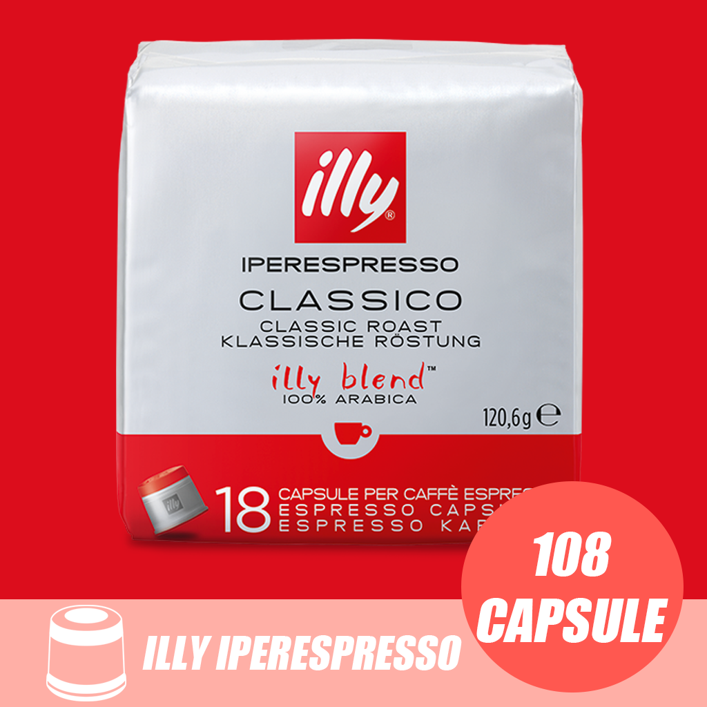 108 Capsule Classico Iperespresso Illy Dani Coffee Shop