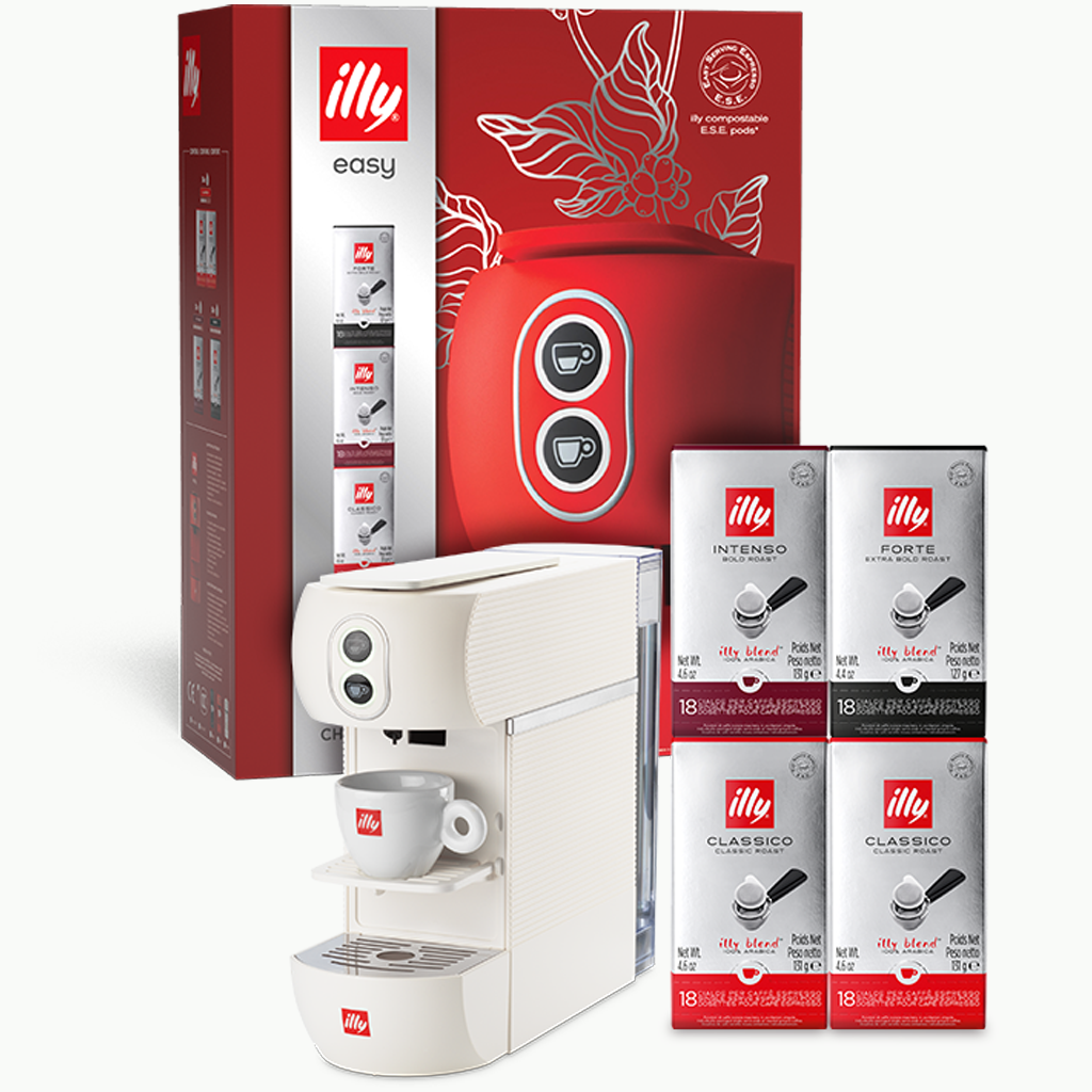 Illy Easy (Bianca) + 72 Cialde