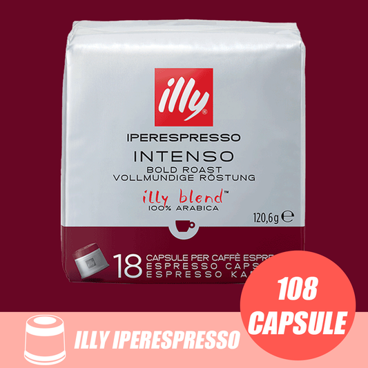 108 Capsule Intenso Iperespresso Illy Dani Coffee Shop