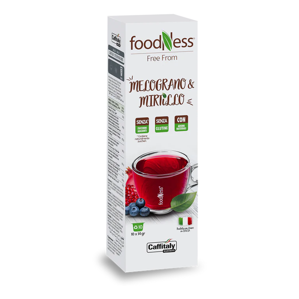 Tisana Melograno e Mirtillo Foodness Dani Coffee Shop
