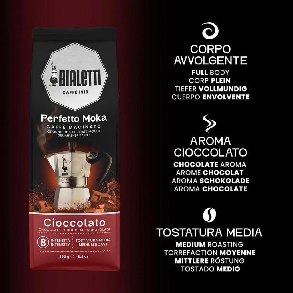profilo aromatico perfetto moka cioccolato