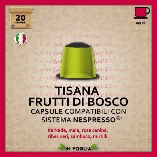Nespresso Tisana Frutti di Bosco Capsula