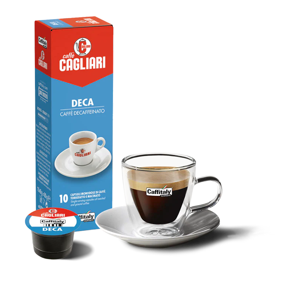 10 Capsule Cagliari Deca per Caffitaly  Dettaglio Tazzina | Dani Coffee Shop