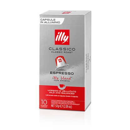 10 Capsule Illy Classico Compatibili Nespresso Scatoletta | Dani Coffee Shop