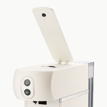 Macchina Cialde Illy Easy ESE Bianca + 72 Cialde Dettaglio Leva | Dani Coffee Shop