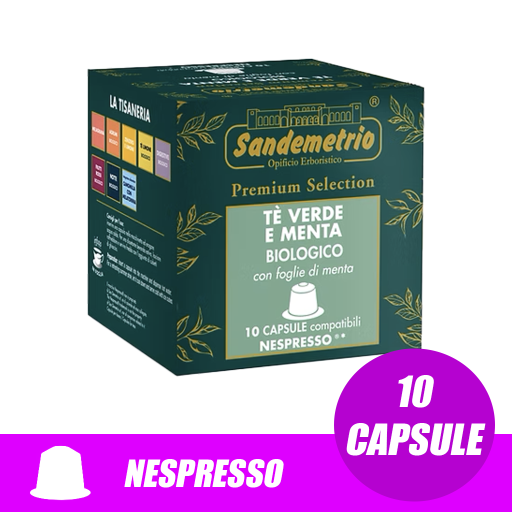 Te Verde E Menta Biologico