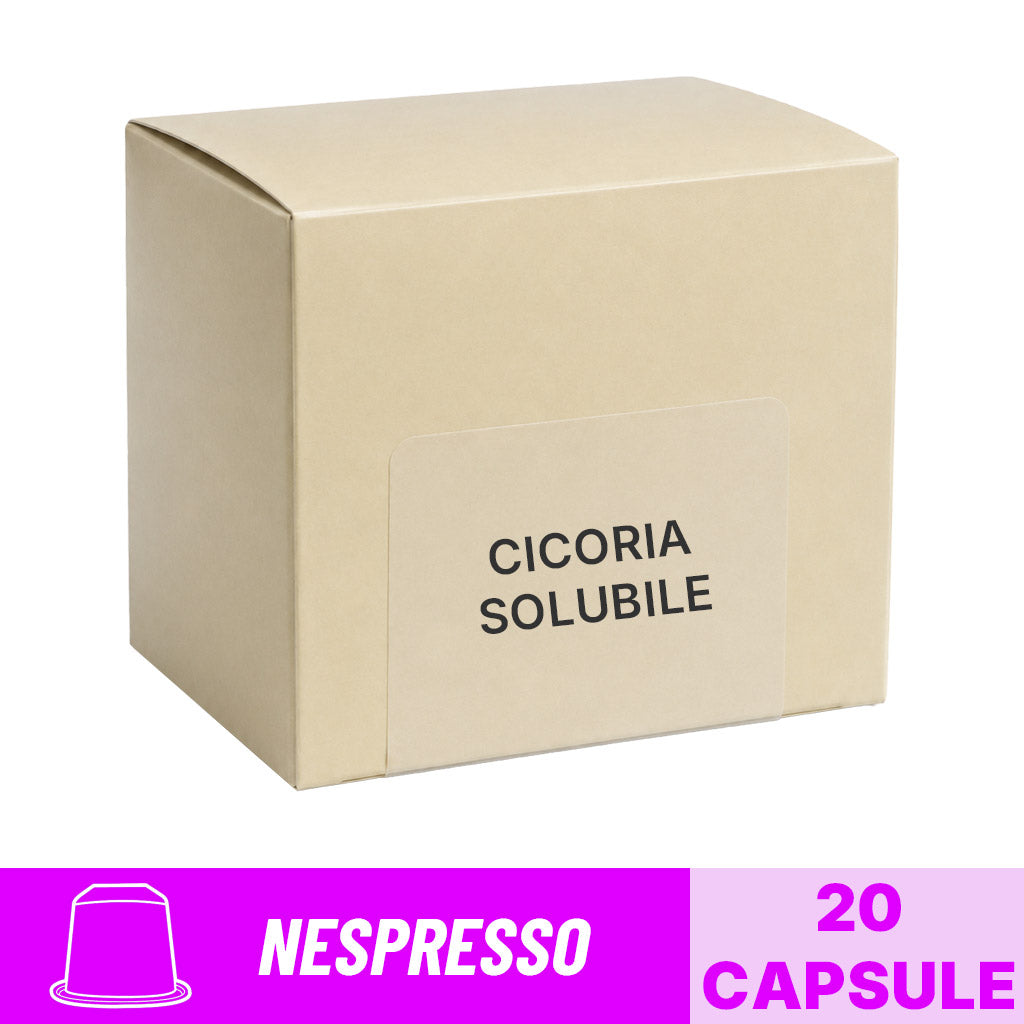 Capsule Cicoria 8 Caffè compatibili Nespresso: confezione da 20 capsule per bevanda