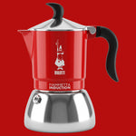 Moka Induction Fiammetta 2 Tazze (Rossa)