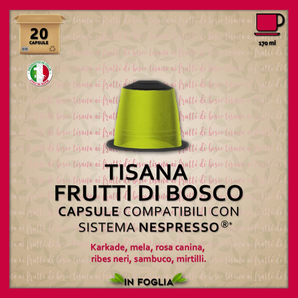 Nespresso Tisana Frutti di Bosco Capsula